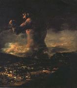 Francisco de Goya El Gigante (mk45) painting